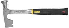 Stanley - 7/8 Lb Head Drywall Hammer - 13-1/2" OAL, Steel Handle - Industrial Tool & Supply