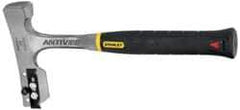 Stanley - 15/16 Lb Head Shingler's Hatchet with Blade - 12-3/4" OAL, Steel - Industrial Tool & Supply