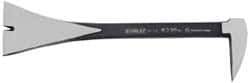 Stanley - 8" OAL Molding Pry Bar - 1-3/4" Wide, Steel - Industrial Tool & Supply