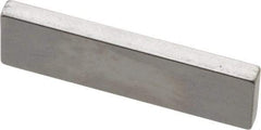 Mitutoyo - 0.101" Rectangular Steel Gage Block - Accuracy Grade AS-1, Includes Certificate of Inspection - Industrial Tool & Supply
