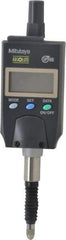 Mitutoyo - 0 to 12.7mm Range, 0.0005 & 0.000800" Graduation, Electronic Drop Indicator - Accurate to 0.0008", English & Metric System, LCD Display - Industrial Tool & Supply