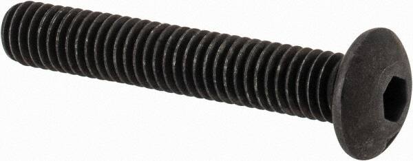 Value Collection - #8-36 UNF Hex Socket Button Cap Screw - Industrial Tool & Supply