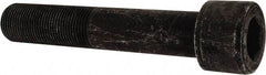 Value Collection - 1-1/8 - 12 UNF Hex Socket Drive, Socket Cap Screw - Alloy Steel, Black Oxide Finish, Partially Threaded, 6" Length Under Head - Industrial Tool & Supply