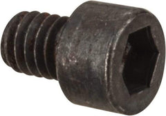 Value Collection - #2-64 UNF Hex Socket Drive, Socket Cap Screw - Alloy Steel, Black Oxide Finish, Fully Threaded, 1/8" Length Under Head - Industrial Tool & Supply
