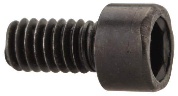 Value Collection - #2-64 UNF Hex Socket Drive, Socket Cap Screw - Alloy Steel, Black Oxide Finish, Fully Threaded, 3/16" Length Under Head - Industrial Tool & Supply