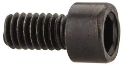 Value Collection - #2-64 UNF Hex Socket Drive, Socket Cap Screw - Alloy Steel, Black Oxide Finish, Fully Threaded, 3/16" Length Under Head - Industrial Tool & Supply