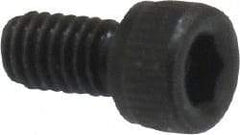 Value Collection - #3-56 UNF Hex Socket Drive, Socket Cap Screw - Alloy Steel, Black Oxide Finish, Fully Threaded, 3/16" Length Under Head - Industrial Tool & Supply
