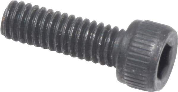Value Collection - #3-56 UNF Hex Socket Drive, Socket Cap Screw - Alloy Steel, Black Oxide Finish, Fully Threaded, 5/16" Length Under Head - Industrial Tool & Supply