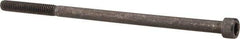 Value Collection - #8-32 UNC Hex Socket Drive, Socket Cap Screw - Alloy Steel, Black Oxide Finish, Partially Threaded, 3-1/2" Length Under Head - Industrial Tool & Supply