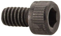 Value Collection - #4-48 UNF Hex Socket Drive, Socket Cap Screw - Alloy Steel, Black Oxide Finish, Fully Threaded, 3/16" Length Under Head - Industrial Tool & Supply