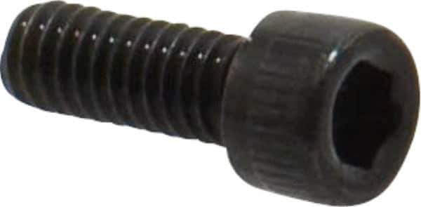Value Collection - #4-48 UNF Hex Socket Drive, Socket Cap Screw - Alloy Steel, Black Oxide Finish, Fully Threaded, 5/16" Length Under Head - Industrial Tool & Supply