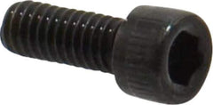 Value Collection - #4-48 UNF Hex Socket Drive, Socket Cap Screw - Alloy Steel, Black Oxide Finish, Fully Threaded, 5/16" Length Under Head - Industrial Tool & Supply