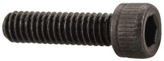 Value Collection - #4-48 UNF Hex Socket Drive, Socket Cap Screw - Alloy Steel, Black Oxide Finish, Fully Threaded, 7/16" Length Under Head - Industrial Tool & Supply