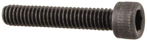 Value Collection - #4-48 UNF Hex Socket Drive, Socket Cap Screw - Alloy Steel, Black Oxide Finish, Fully Threaded, 5/8" Length Under Head - Industrial Tool & Supply