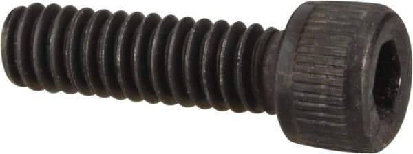 Value Collection - #5-40 UNC Hex Socket Drive, Socket Cap Screw - Alloy Steel, Black Oxide Finish, Fully Threaded, 7/16" Length Under Head - Industrial Tool & Supply