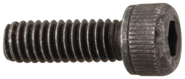 Value Collection - #5-44 UNF Hex Socket Drive, Socket Cap Screw - Alloy Steel, Black Oxide Finish, Fully Threaded, 3/8" Length Under Head - Industrial Tool & Supply
