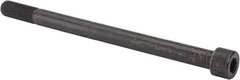 Value Collection - 1-1/4 - 7 UNC Hex Socket Drive, Socket Cap Screw - Alloy Steel, Black Oxide Finish, Partially Threaded, 18" Length Under Head - Industrial Tool & Supply