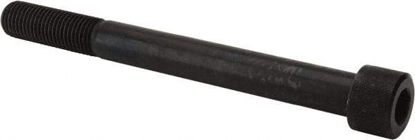 Value Collection - 1-3/8 - 6 UNC Hex Socket Drive, Socket Cap Screw - Alloy Steel, Black Oxide Finish, Partially Threaded, 14" Length Under Head - Industrial Tool & Supply