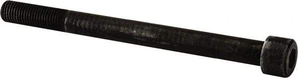 Value Collection - 1-3/8 - 6 UNC Hex Socket Drive, Socket Cap Screw - Alloy Steel, Black Oxide Finish, Partially Threaded, 16" Length Under Head - Industrial Tool & Supply