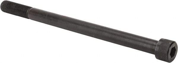 Value Collection - 1-3/8 - 6 UNC Hex Socket Drive, Socket Cap Screw - Alloy Steel, Black Oxide Finish, Partially Threaded, 20" Length Under Head - Industrial Tool & Supply