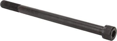 Value Collection - 1-3/8 - 6 UNC Hex Socket Drive, Socket Cap Screw - Alloy Steel, Black Oxide Finish, Partially Threaded, 20" Length Under Head - Industrial Tool & Supply