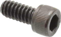 Value Collection - #10-24 UNC Hex Socket Drive, Socket Cap Screw - Alloy Steel, Black Oxide Finish, Fully Threaded, 7/16" Length Under Head - Industrial Tool & Supply