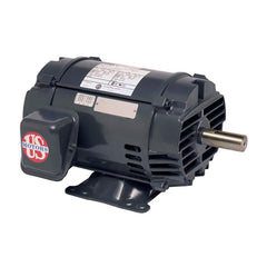 1.5 hp, TEFC Enclosure, No Thermal Protection, 1750, 1430 RPM, 208-230/460 & 190/380 Volt, 60 Hz, Three Phase Premium Efficient Motor Size 145 Frame, Horizontal-Footed Mount, 1 Speed, Sealed Ball Bearings, 4.4-4.2/2.1 Full Load Amps, F Class Insulation
