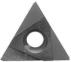 Interstate - 43TNMA Grade I55, 5/32" Cutting Width Carbide Grooving Insert - 0.21" Max Depth of Cut, Right Hand, Uncoated - Industrial Tool & Supply