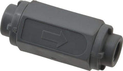 Specialty Mfr - 1/8" PVC Check Valve - Inline, FNPT x FNPT, 125 WOG - Industrial Tool & Supply