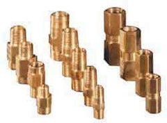 Specialty Mfr - 1/8" Brass Check Valve - Inline, FNPT x MNPT, 500 WOG - Industrial Tool & Supply