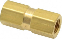 Specialty Mfr - 1/8" Brass Check Valve - Inline, FNPT x FNPT, 500 WOG - Industrial Tool & Supply