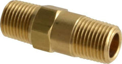 Specialty Mfr - 1/8" Brass Check Valve - Inline, MNPT x MNPT, 500 WOG - Industrial Tool & Supply