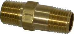 Specialty Mfr - 1/4" Brass Check Valve - Inline, MNPT x MNPT, 500 WOG - Industrial Tool & Supply