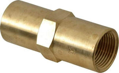 Specialty Mfr - 3/4" Brass Check Valve - Inline, FNPT x FNPT, 500 WOG - Industrial Tool & Supply