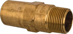Specialty Mfr - 3/4" Brass Check Valve - Inline, FNPT x MNPT, 500 WOG - Industrial Tool & Supply
