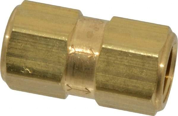 Specialty Mfr - 3/8" Brass Check Valve - Inline, FNPT x FNPT, 1,200 WOG - Industrial Tool & Supply