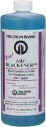 Precision Brand - 1 Quart Bottle ABC Blackener - 32 Fluid Ounce Bottle - Industrial Tool & Supply