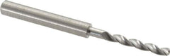 M.A. Ford - 3.6mm 150° Solid Carbide Jobber Drill - Bright Finish, Right Hand Cut, Parabolic Flute, Straight Shank, 66mm OAL, Standard Point - Industrial Tool & Supply