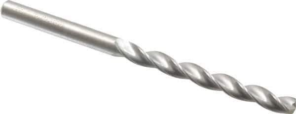 M.A. Ford - #18 150° Solid Carbide Jobber Drill - Bright Finish, Right Hand Cut, Parabolic Flute, Straight Shank, 2-3/4" OAL, Standard Point - Industrial Tool & Supply