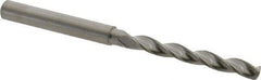 M.A. Ford - 4.9mm 150° Solid Carbide Jobber Drill - Bright Finish, Right Hand Cut, Parabolic Flute, Straight Shank, 82mm OAL, Standard Point - Industrial Tool & Supply