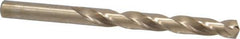 Hertel - Letter X 135° Cobalt Jobber Drill - Oxide/Gold Finish, Right Hand Cut, Spiral Flute, Straight Shank, 5-1/8" OAL, Split Point - Industrial Tool & Supply