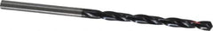 Hertel - 1/8" 135° Cobalt Jobber Drill - TiAlN Finish, Right Hand Cut, Spiral Flute, Straight Shank, 2-3/4" OAL, Split Point - Industrial Tool & Supply