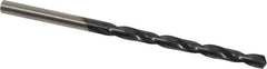 Hertel - 5/32" 135° Cobalt Jobber Drill - TiAlN Finish, Right Hand Cut, Spiral Flute, Straight Shank, 3-1/8" OAL, Split Point - Industrial Tool & Supply
