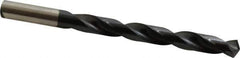 Hertel - 13/32" 135° Cobalt Jobber Drill - TiAlN Finish, Right Hand Cut, Spiral Flute, Straight Shank, 5-1/4" OAL, Split Point - Industrial Tool & Supply