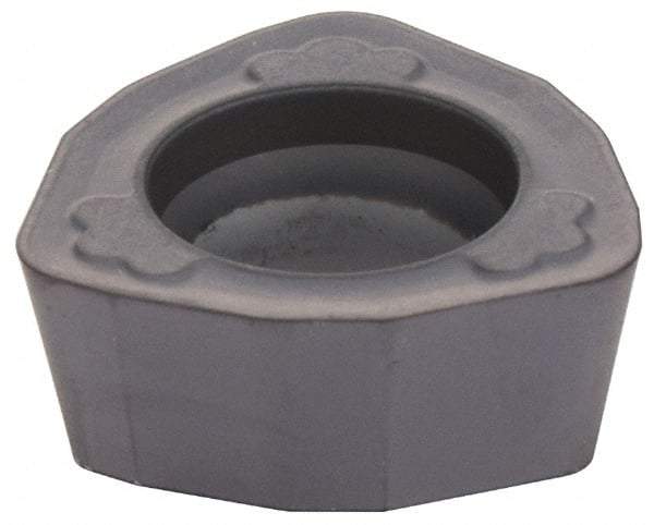 Kennametal - WPMW415 GP Grade KC522M Carbide Milling Insert - TiAlN Finish, 0.1654" Thick, 0.3752" Inscribed Circle, 1.5mm Corner Radius - Industrial Tool & Supply