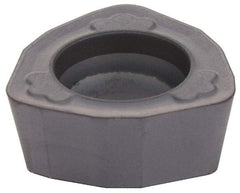 Kennametal - WPMW415 GP Grade KC522M Carbide Milling Insert - TiAlN Finish, 0.1654" Thick, 0.3752" Inscribed Circle, 1.5mm Corner Radius - Industrial Tool & Supply