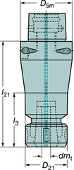 C43911416070 CAPTO ADAPTER - Industrial Tool & Supply