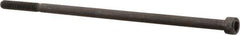 Value Collection - #10-24 UNC Hex Socket Drive, Socket Cap Screw - Alloy Steel, Black Oxide Finish, Partially Threaded, 5" Length Under Head - Industrial Tool & Supply