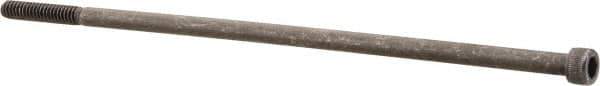Value Collection - #10-24 UNC Hex Socket Drive, Socket Cap Screw - Alloy Steel, Black Oxide Finish, Partially Threaded, 6" Length Under Head - Industrial Tool & Supply