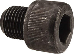 Value Collection - 1/2-20 UNF Hex Socket Drive, Socket Cap Screw - Alloy Steel, Black Oxide Finish, Fully Threaded, 1/2" Length Under Head - Industrial Tool & Supply